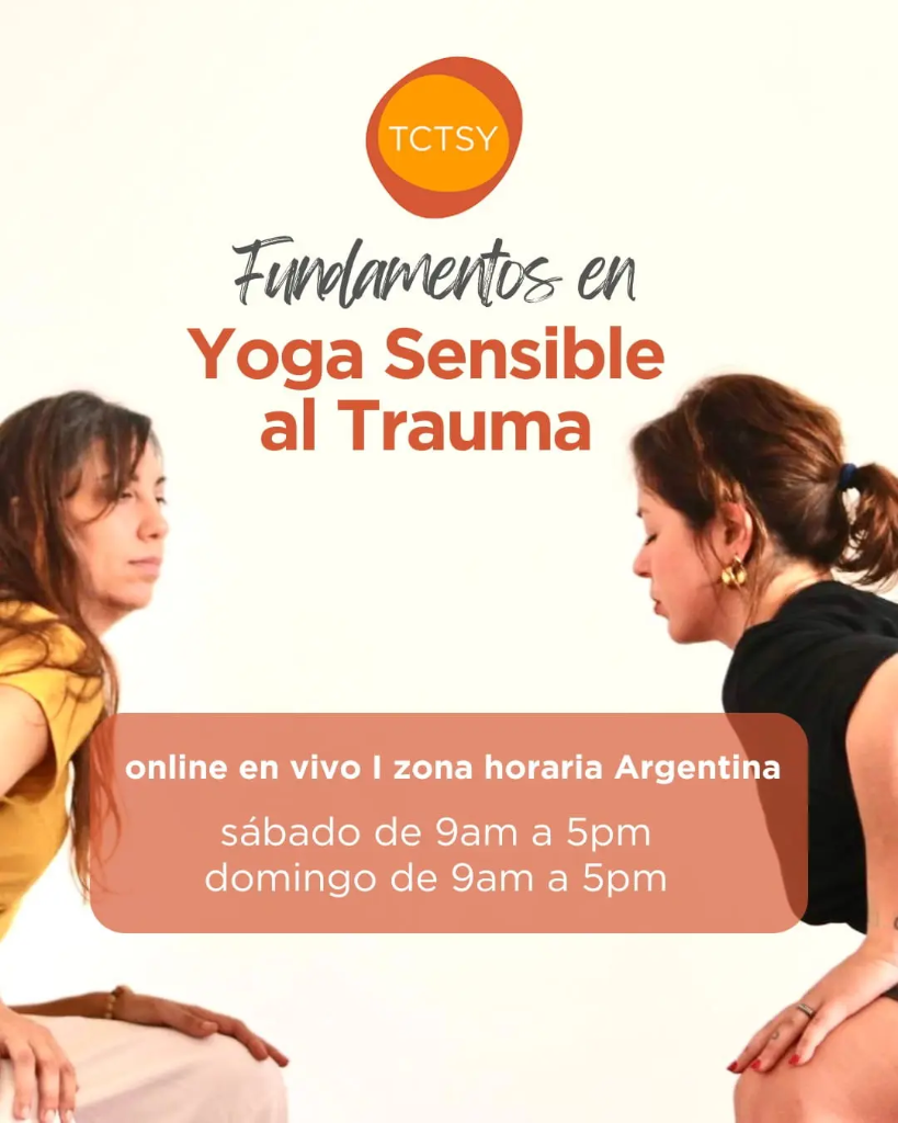 20hrs Foundations in Trauma Sensitive Yoga TCTSY*